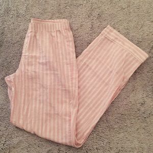 Victoria’s Secret Pink Striped Pajama Pants